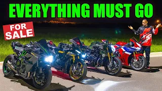 IM SELLING 3 BIKES & REVEALING MY NEW BIKE 🫣