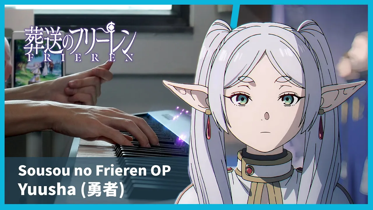 Sousou no Frieren OP - "Yuusha" - Piano Cover (Full version) / YOASOBI Sousou no Frieren OP - "Yuusha" - Piano Cover (Full version) / YOASOBI