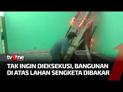 Tidak Terima Dieksekusi, Pemilik Sengaja Bakar Rumahnya Sendiri