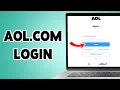 AOL Login 2025 AOL com Account Login Guide Aol Email Sign In