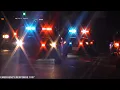 LAPD UNITS RESPONDING CODE 3 TO PROTEST