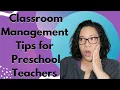 3 Surprising Classroom Management Strategies that Work for Preschoolers
