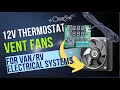 10 12V Thermostat for Electrical System Cooling