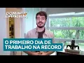 Lagu João Liberato estreia na TV e compartilha os desafios ao tornar-se comunicador na RECORD