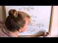 Lesson 12 - Quadratic Formula
