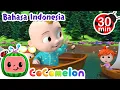 Dayung Perahumu🚣‍♂️ | CoComelon | Kartun dan Lagu Anak | Moonbug Kids Indonesia