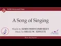 Download Lagu A Song of Singing SATB - Bruce W. Tippette
