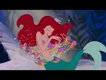 Mermaid Ariel getting tickled