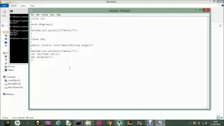 public static void main String args - The very basics of java