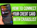 How To Connect Your Credit Card With Craigslist Step-by-Step Guide