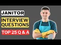 Janitor Interview Questions and Answers for 2026