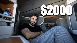 🇺🇸 تجربتي على درجة رجال الاعمال على أسوء طيران في امريكا ($2000)