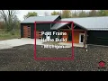 Michigan Frame Home Build Milmar Buildings