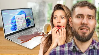 Nowy Laptop za 2599 zł uszkodzony przez właścicielkę!
