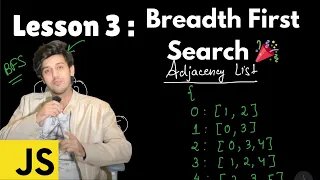 Lesson 3 Breadth First Search in Javascript Graph Intuition to Code BFS Traversal