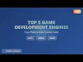 Top 5 Game Development Engines in 2025 Choose the BEST for YOU