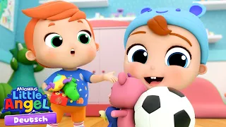 Versuch es nochmal Baby John | Little Angel Deutsch | Kinderlieder und Kinderreime