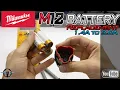Milwaukee M12 Battery Cells Replacement 1 4A to 3 0A Capacity Upgrade