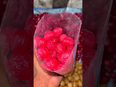 ⚡⚡Red Mitai Candy Making Process ⚡⚡ #shorts #telugufoodie #esangathulu #streetfood #foodie #omelette