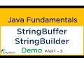 Java StringBuffer StringBuilder example Java Tutorial for Beginners 3