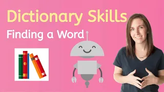 Dictionary Skills Finding a Word - Learn to Read for Kids