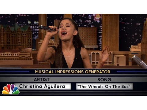 Download MP3 Wheel of Musical Impressions with Ariana Grande