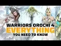Everything You Need To Know About Warriors Orochi 4