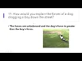 Forces Motion Sub-Unit Test Study Guide Explained