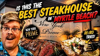 Myrtle Beach s Best Steakhouse New York Prime Steakhouse with Retro Myrtle Beach Guy