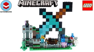 LEGO Minecraft 21244 The Sword Outpost - LEGO Speed Build Review