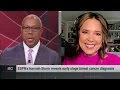 Hannah Storm reveals early-stage breast cancer diagnosis SportsCenter