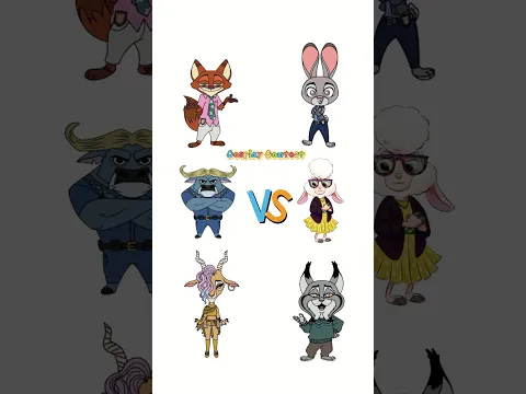 Which one do you like the most?#zootopia #animation #cosplay