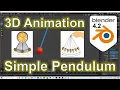 Blender 4 2 Simple Pendulum Animation Tutorial Drivers Constraints