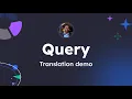 Query translation demo