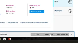 How to print your bill