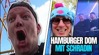 HAMBURGER DOM mit SCHRADIN!😂 Challenges & An GRENZEN gehen😱 MontanaBlack IRL