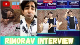 rishi dev and anushka sen interview new reel rimorav vlogs rishidev baby queen