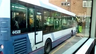 My bus now departs Taunton bus station 19 11
