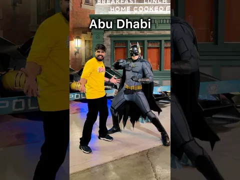 24 HOURS in Abu Dhabi 🇦🇪 😍Warner Bros. World / Zayed National Museum & Natural History Museum
