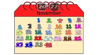 Download #bfdi  band but Calendar of November 2022 MP3