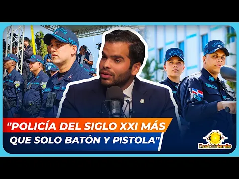 Vicente  Sanchez: "Policía del siglo xxi protección integral más allá del batón y la pistola"