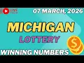 Michigan Midday Lottery Results For - 07 Mar 2026