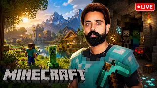 SURVIVAL GAMEPLAY🔥 | Minecraft LIVE | FULL SCREEN LIVESTREAM | #minecraft #gaming #hihutnerlive