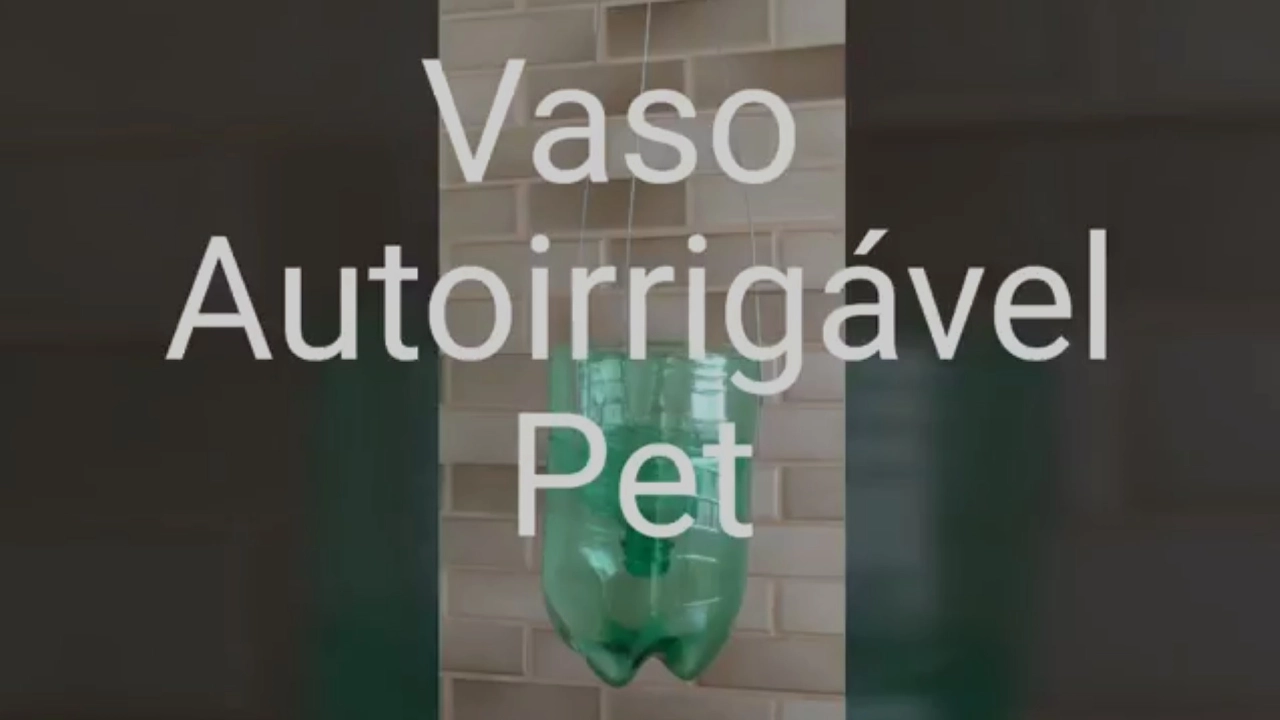 COMO FAZER VASO COM RESERVATÓRIO PARA ORQUÍDEA