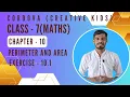 Class 7 Cordova Math Chapter 10 Perimeter and Area Exercise 10 1 Full Solutions Explanation