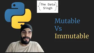Mutable Vs Immutable Python Interview Question Python Tutorials Hindi