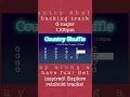 Country Shuffle, Slow version, backing track for Guitar in G major, 110bpm. Enjoy!