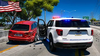 American Police Chases #15 - BeamNG Drive