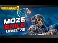 Borderlands 3 Best Moze Build level 72