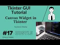 Canvas Widget in Tkinter GUI with Python